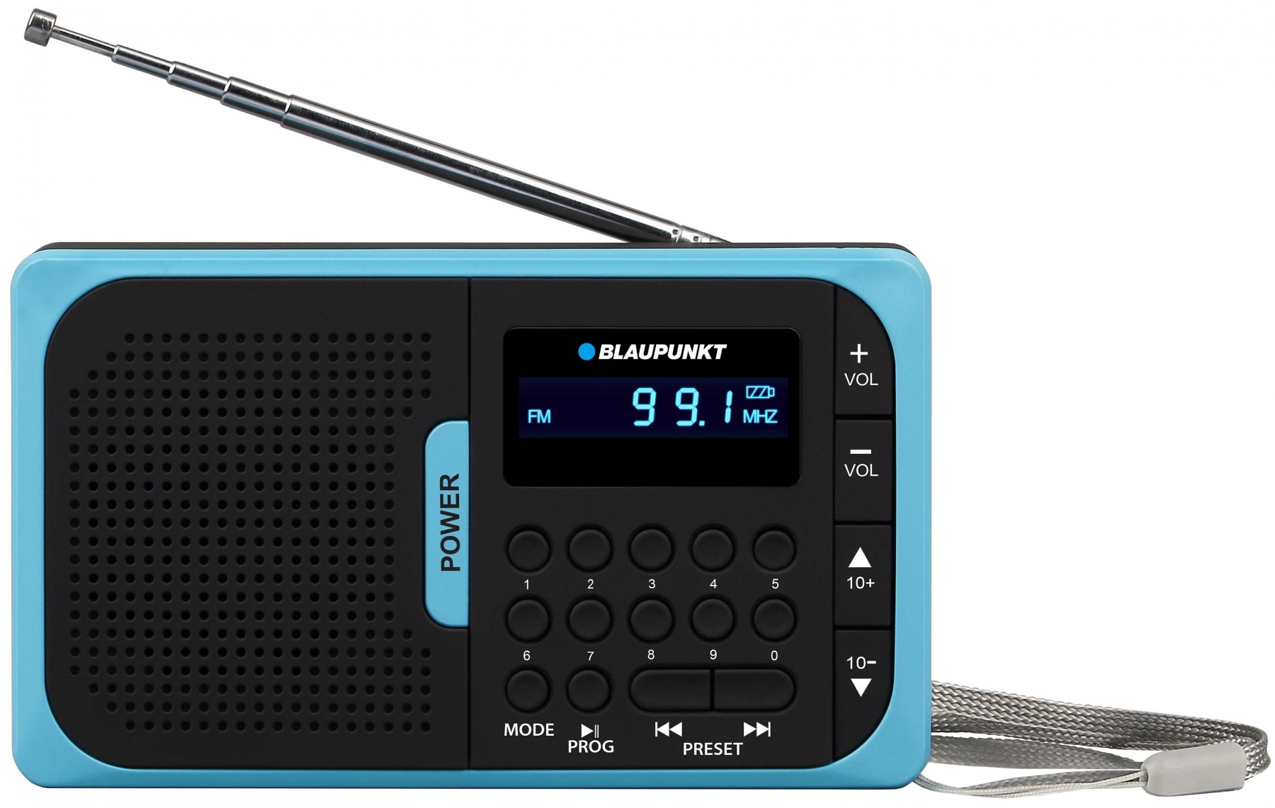 Rádio BLAUPUNKT PR5BL, AM/FM, PLL, USB, microSD Ajtrade.cz