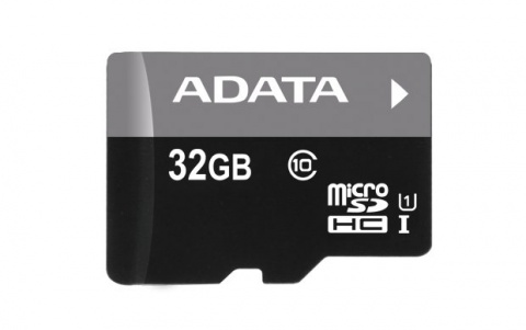 A-Data microSDHC 32GB class 10 UHS-I SD adapter