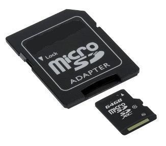 64GB SDXC - paměťová karta