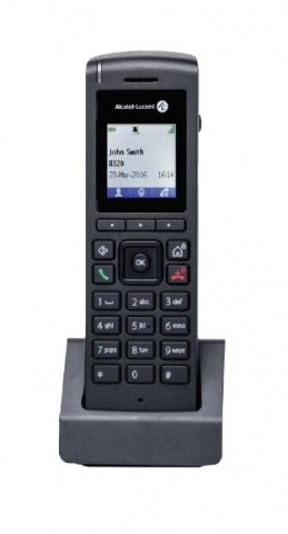 3BN07004AA ALCATEL-LUCENT 8212 DECT handset with desktop charger and European power supply