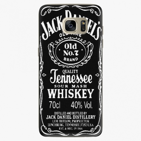 Plastový kryt  - Jack Daniels - Samsung Galaxy S7