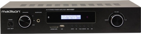 MAD1400BT-BK Madison zesilovač - receiver