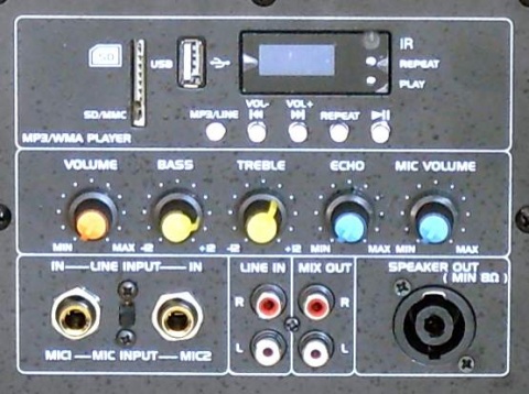 SLK10A-USB-BT Ibiza Sound reprosoustava