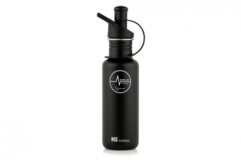 Filtrační láhev Sana 600 ml, černá