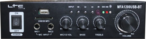 MFA1200USB-BT-BL LTC audio zesilovač