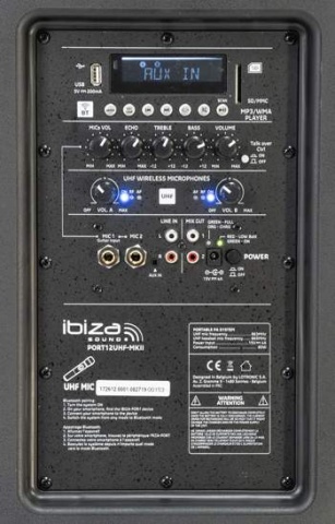 PORT12UHF-MKII bateriová reprosoustava
