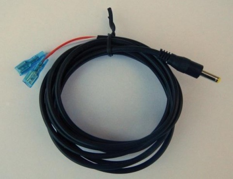 Napájecí kabel pro OXE Panther 4G / Spider 4G (se svorkami na baterii a konektorem)