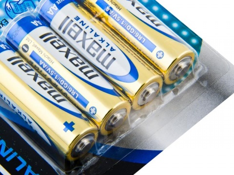 Nenabíjecí baterie AA Maxell Alkaline 4ks Blistr