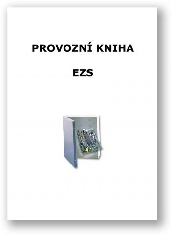 Provozní kniha EZS - tištěný formát A4 cca 20 stran