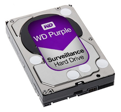 HDD-3TB WD - WD Purple 3 TB, 64 MB cache, 6 Gb SATA., 5400 ot.
