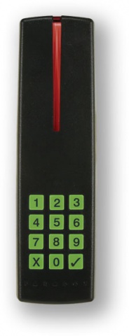 R915 - černá - čtečka karet  s kláves. INDOOR/OUTDOOR