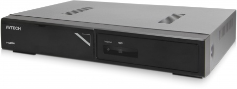 Kamerový set 1x AVTECH NVR AVH1104 a 4x 2MPX IP Bullet kamera AVTECH DGM2103SV + 4x Kabel UTP 1x RJ45 - 1x RJ45 Cat5e 15m!
