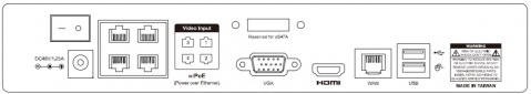 Kamerový set 1x AVTECH NVR AVH1104 a 4x 2MPX IP Bullet kamera AVTECH DGM2103SV + 4x Kabel UTP 1x RJ45 - 1x RJ45 Cat5e 15m!