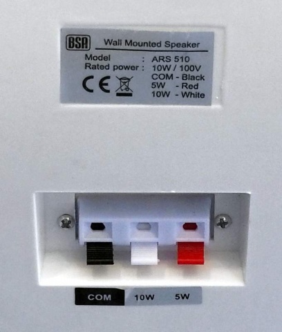 ARS 510 BS ACOUSTIC Nástěnná reprosoustava 100V