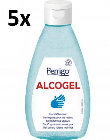 5x ALCOGel Hand Cleanser 200ml - antibakteriální gel na ruce