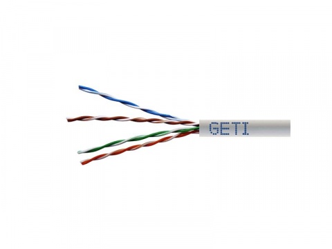 Vodič GETI UTP Cat.5e drát (305m)