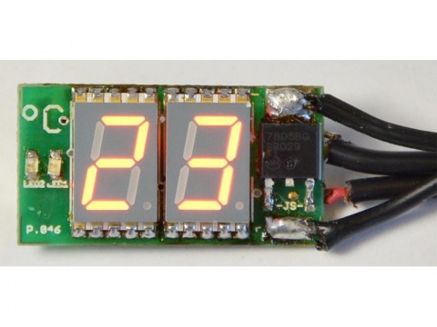 Stavebnice TIPA PT046 Miniaturní digitální SMD teploměr