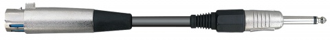 DEXON Signálový kabel XLR ona / Jack 6,3 nesymetrický 10m