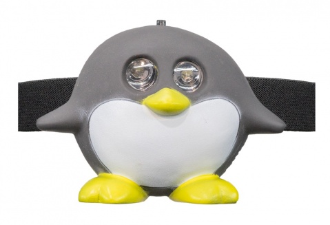 OXE LED čelová svítilna, tučňák