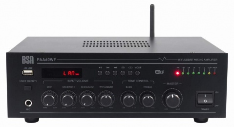 PAA60WF BS ACOUSTIC rozhlasová ústředna