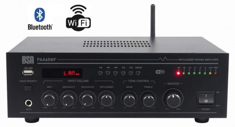 PAA60WF BS ACOUSTIC rozhlasová ústředna