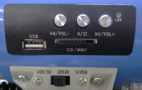 MEGA60USB LTC audio megafon