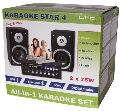 KARAOKE-STAR4 LTC audio karaoke set