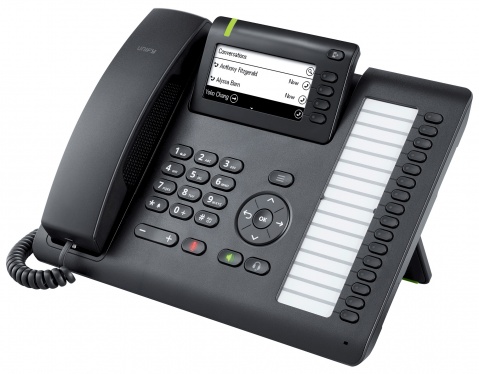 Siemens OpenScape CP400 - stolní telefon, černý
