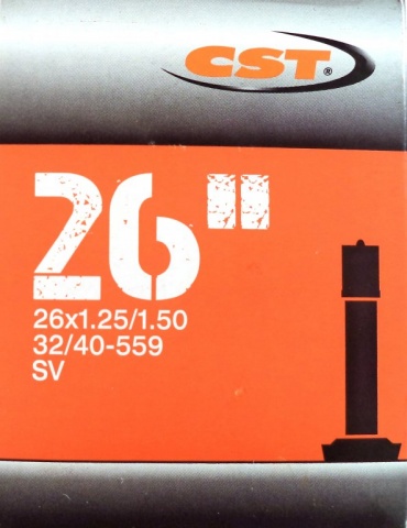 duše CST 26"x1.25-1.50 (32/40-559) AV/33mm