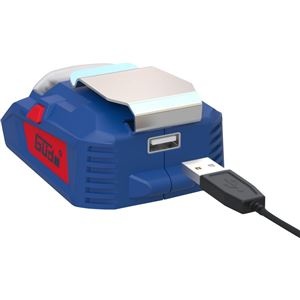 Adaptér pro nabíjení elektronických přístrojů + svítilna UAL 18-0