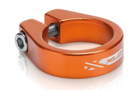 objímka sedlovky XLC PC-B05 34,9mm Al imbusový šroub oranžová