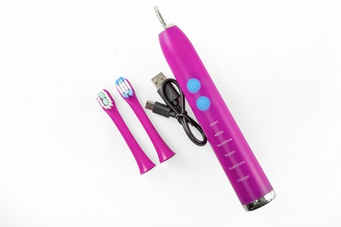 OXE Sonic T1 - Elektrický sonický zubní kartáček, růžový