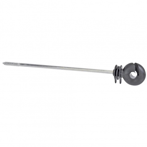 Izolátor pro elektrický ohradník s podpěrou 22 cm, pro vodiče do 12 mm - 10 ks