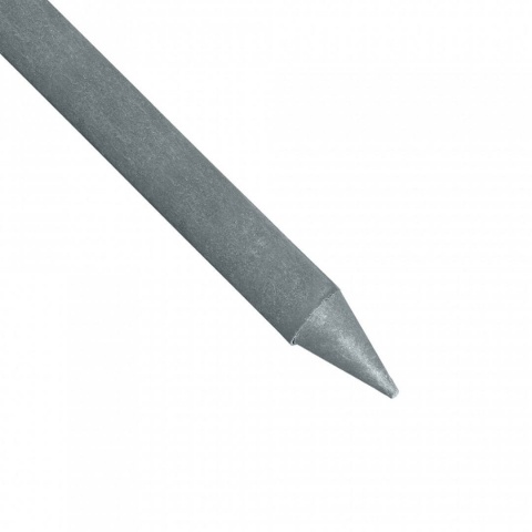 Kůl pro elektrické ohradníky - recyklovaný plast - 6 × 175 cm