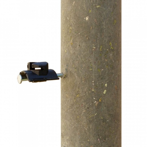 Izolátor pro elektrický ohradník s hřebíkem 70 mm, pro lanko, drát - 25 ks