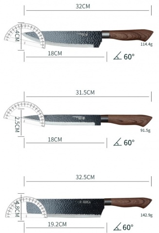 OXE Sada nožů 6 ks ER-0588