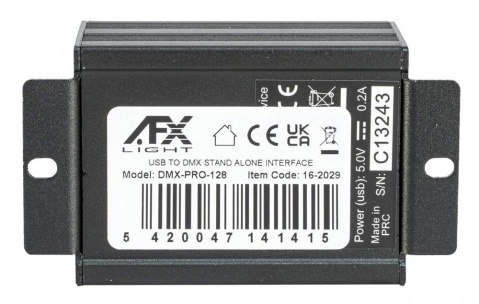 DMX-PRO-128 * USB DMX převodník AFX