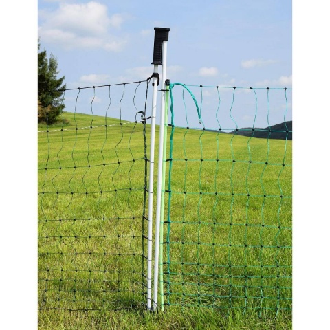 Vchodová branka k elektrické ohradníkové síti, výška 112 cm, šířka 120 cm, dvojitý hrot