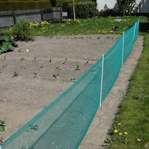 Univerzální zelená ohradníková síť, nevodivá, délka 20 m, výška 80 cm