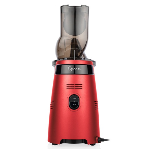 Sana Juicer 868 - vertikální šnekový odšťavňovač, červená