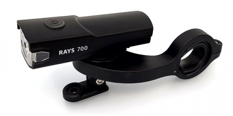 osvětlení přední SMART RAYS 199 USB černé 700lm