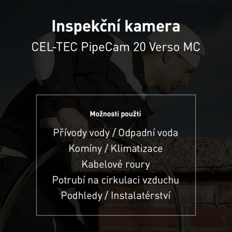 CEL-TEC PipeCam 20 Verso MC