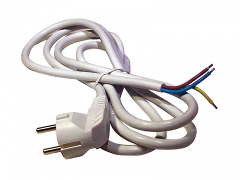 Flexo šňůra PVC 3x1,5mm 3m bílá EMOS S14323