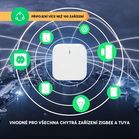 NOUS E1 ZigBee/WiFi Tuya centrální jednotka