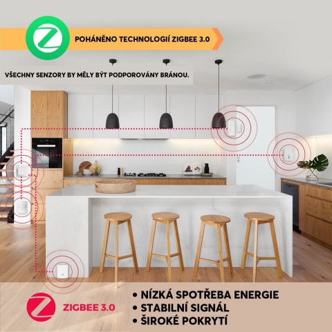 NOUS E3 ZigBee Tuya senzor na dveře a okna