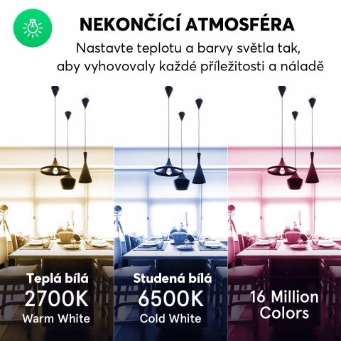 NOUS P4 WiFi Tuya RGB E14 (2ks)