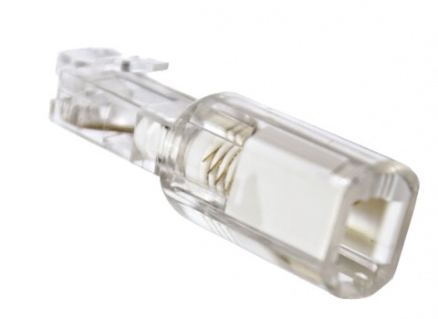 Konektor otočný (US) bílý