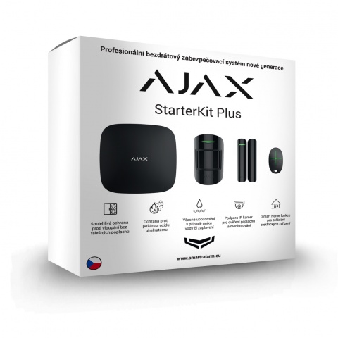 SET Ajax StarterKit Plus 12V black