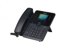 Telefon IP E-LG 1050i, barevný LCD, 4,3", hlasitý tel., černý