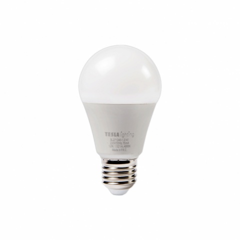 LED žárovka Tesla BULB E27, 12W, 230V, 1521lm, 25 000h, 4000K denní bíla 220st